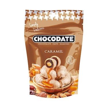 La Ronda Chocodate Caramel With Chocolate, Date &amp; Almond 90g