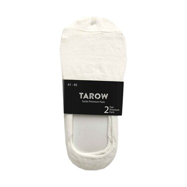 Tarow Mens Socks White (No Refund &amp; Exchange For Hygenic Items)
