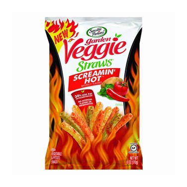 Sensible Portions Garden Veggie  Straws Screamin Hot 120g