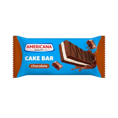 Americana Uncoated Cake Bar With Chocolate Flavour 20g