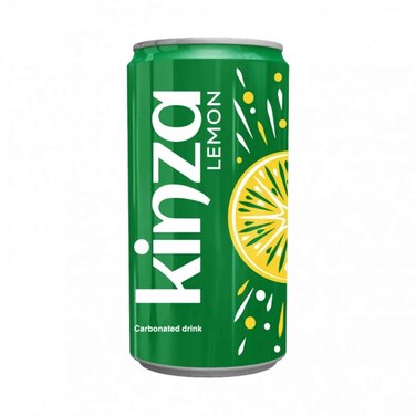 Kinza Carbonated Drink Lemon Flavour 185ml