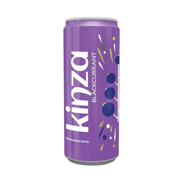 Kinza Carbonated Drink Blackcurrant Flavour 250ml