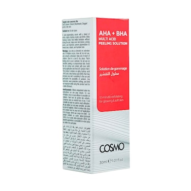 Cosmo AHA + BHA Multi Acid Peeling Solution 30ml
