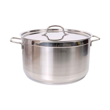 Alfa Tencere Stainless Steel Casserole 32cmx18.5cmx14.5l