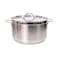 Alfa Tencere Stainless Steel Casserole 32cmx18.5cmx14.5l