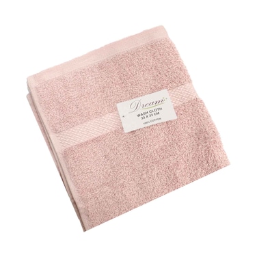 Dream Wash Cloth Face Towel 33x33cm Chalk Oink