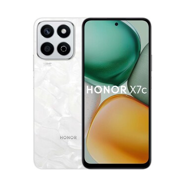 Honor Smartphone X7C Dual SIM 4G 8GB RAM 256GB Storage Moonlight White
