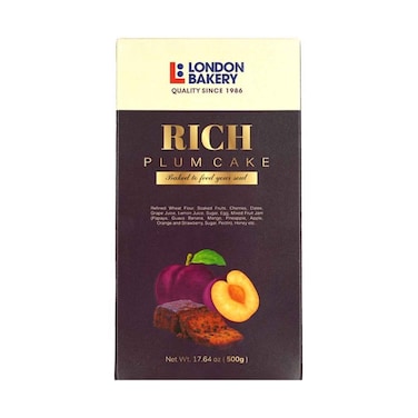 London Bakery Rich Plum Cake 500g