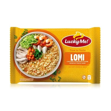 Lucky Me  Lomi Chicken &amp; Seafood Flavour Noodles 65g