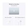 Apple MacBook Air 15 Inches M4 Chip With 10 Core CPU and 10 Core GPU 16GB RAM 256GB Storage SSD Sky Blue English &amp; Arabic Keyboard