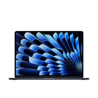 Apple MacBook Air 15 Inches M4 Chip With 10 Core CPU and 10 Core GPU 16GB RAM 256GB Storage SSD Midnight English &amp; Arabic Keyboard