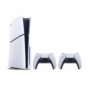 Sony PlayStation 5 Disc Console with 2 Wirelless DualSense Controllers