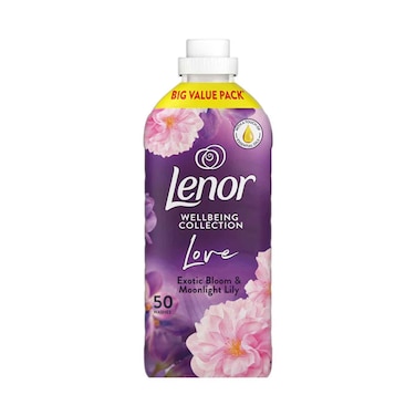 Lenor Fabric Conditioner Exotic Bloom &amp; Moonlight Lily 1.65l