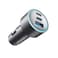 Anker Car Charger Powerful Triple Port 67W Black
