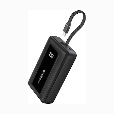 Anker Power Bank Zolo Built-In Usb C- Cable 10000mAh 30W