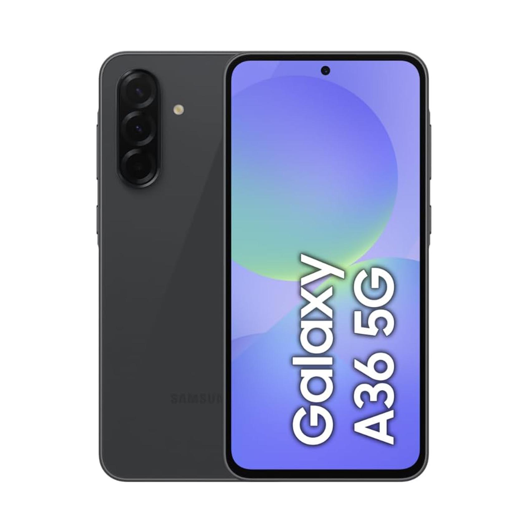 Samsung Galaxy A36 5G Dual SIM 256GB Storage 8GB RAM Awesome Black