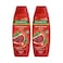 Palmolive 2 In 1 Shampoo &amp; Conditioner Color Shine With Pomegranate 380mlx2 Pieces