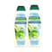 Palmolive Naturals Anti Hair Fall &amp; Anti Dandruff 2 In 1 Shampoo Green Tea 380mlx2 Pieces