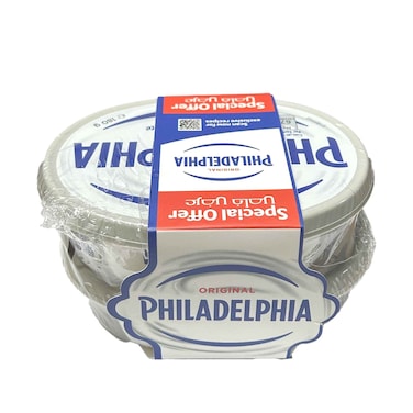 فيلادلفيا جبنة أصلية 180 جرام × 2 قطعة