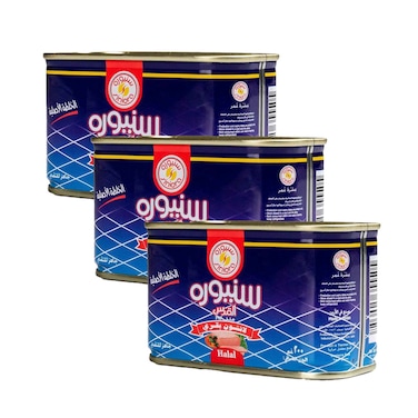 Siniora Beef Luncheon Meat 200gx3 Pieces