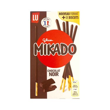 LU Chocolate Noir Glico Mikado 100g
