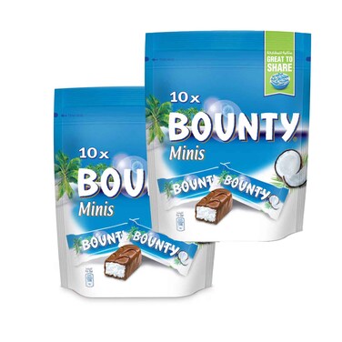 Bounty Minis 285gx2 Pieces