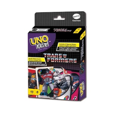 Uno Flip Card Game Transformer