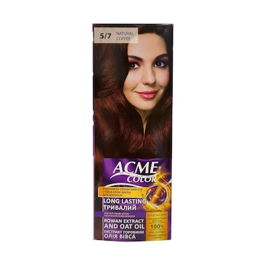 صبغة شعر أكمي 5/7 قهوة طبيعية 115مل
