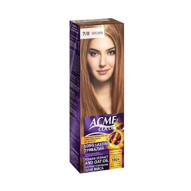 Acme Hair Color 7/0 Brown 115Ml