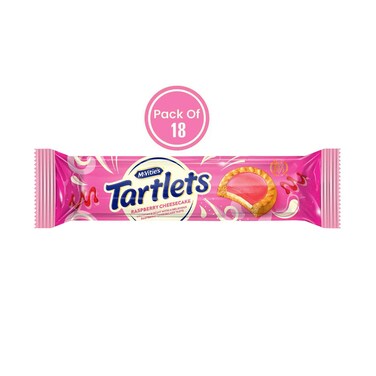 Mcvities Tartlets Raspberry Cheesecake 100gx18 Pieces