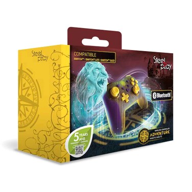 Nentido Switch Magic Wireless Controller Steelplay Adventure