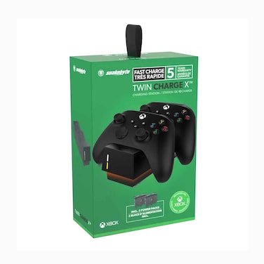 Snakebyte Twin Charge Charging Station For Xbox Black