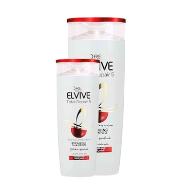 Lorea'l Paris Elvive Total Repair 5 Shampoo 200ml + 400ml