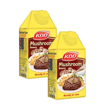 KDD Mushroom Sauce 500mlx2 Pieces