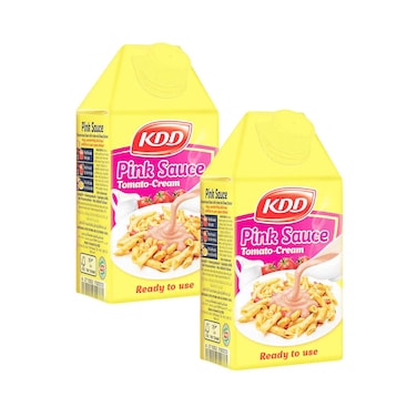 KDD Pink Sauce Tomato Cream 500mlx2 Pieces