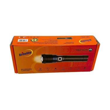 Britelite Rechargeable Flashlight Halo Glow Plus