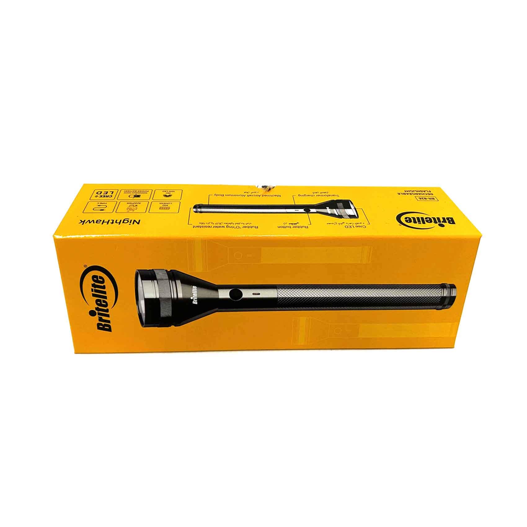 Brighlite Rechargeable Flashlight Nighthawk BR-826