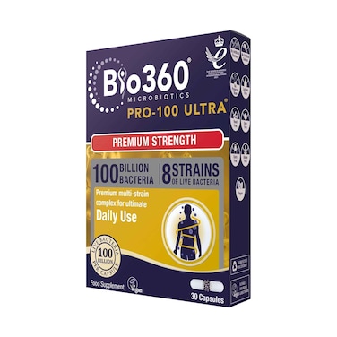 Natures Aid Microbiotics Pro-100 Ultra 30 Capsules