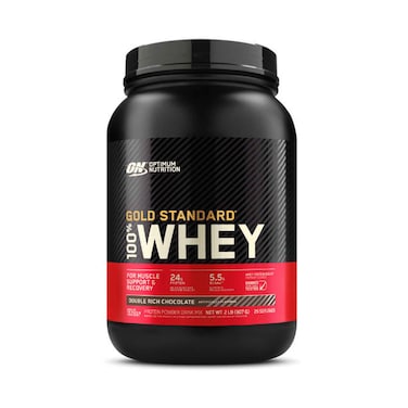 Optimum Nutrition 100% Whey Gold Standard Double Rich Chocolate 907g