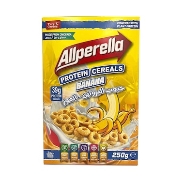 Turk Garden Allperella Protein Cereals Banana 250g