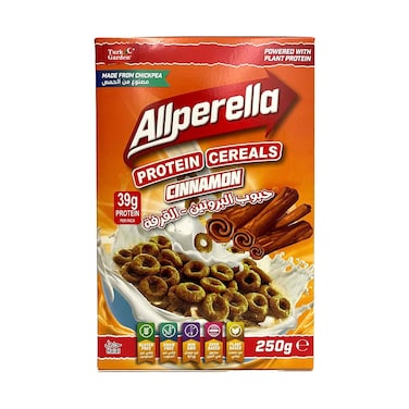 Turk Garden Allperella Protein Cereals Cinnamon 250g