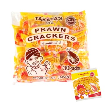 Takata&#39;s Prawn Crackers 18gx30 Pieces