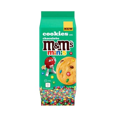 M&amp;M's Minis Cookies with chocolate 180g