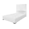 Rankoussi Mia Plain Bed Base + Head Board 120x200cm (Plus Extra Supplier's Delivery Charge Outside Doha)