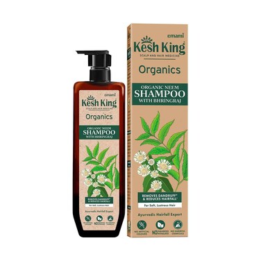 Kesh King Organic Neem Shampoo With Bhringraj 300ml