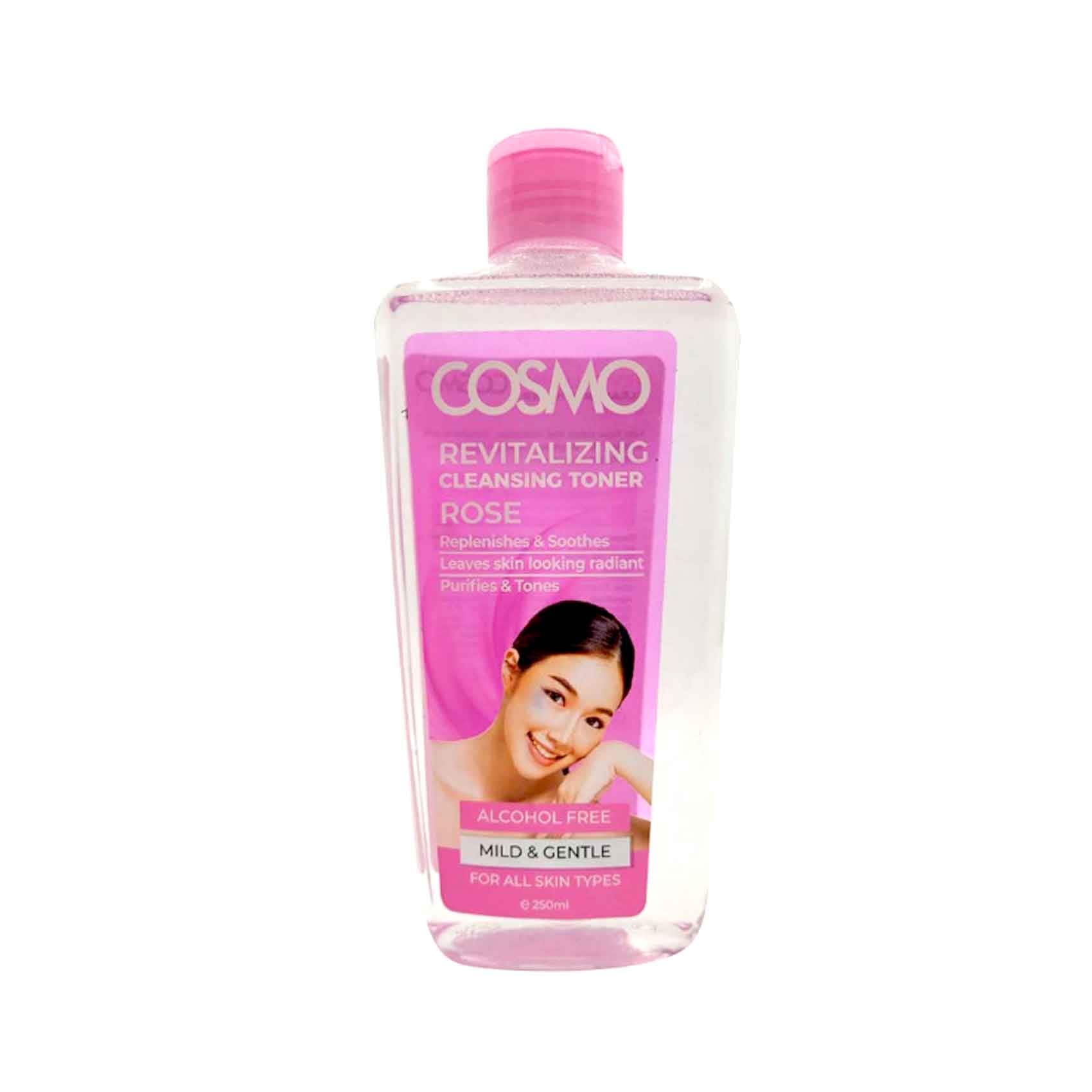 Buy Cosmo Revitalizing Cleansing Toner, Alcohol Free Assorted 250ml ...