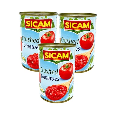 Sicam Crushed Tomatoes 400gx3 Pieces