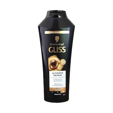 Schwarzkopf Gliss Strength Shampoo Ultimate Repair For Heavily Damaged &amp; Dry Hair 400ml