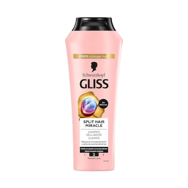 Schwarzkopf Gliss Sealing Shampoo Split Hair Miracle For Damaged &amp; Split Hair 400ml