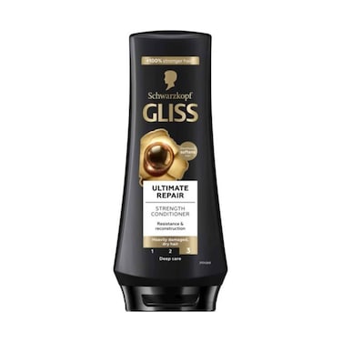 Schwarzkopf Gliss Strength Conditioner Ultimate Repair For Heavily Damaged &amp; Dry Hair 360ml